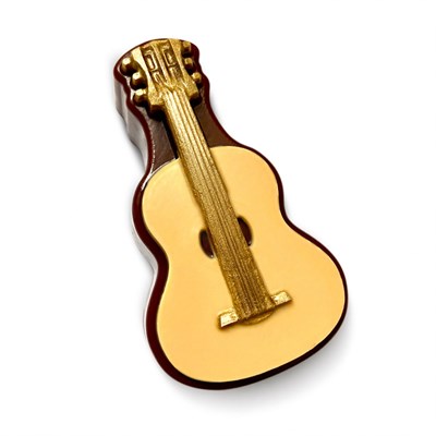 Форма пластик Гитара шестиструнная 1шт - фото 4647